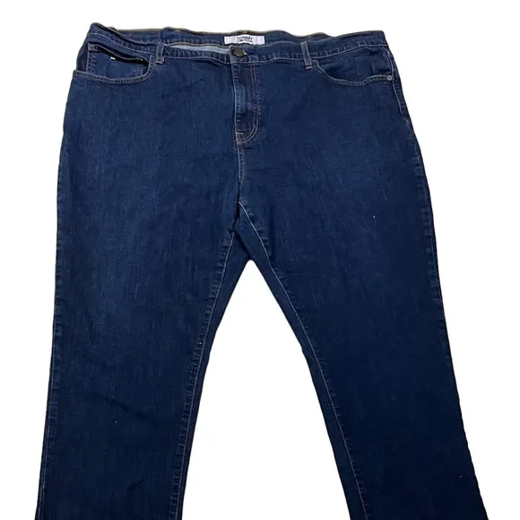 Tommy Hilfiger Mens Jeans Dark Blue Wash 5 pocket Size 44x32