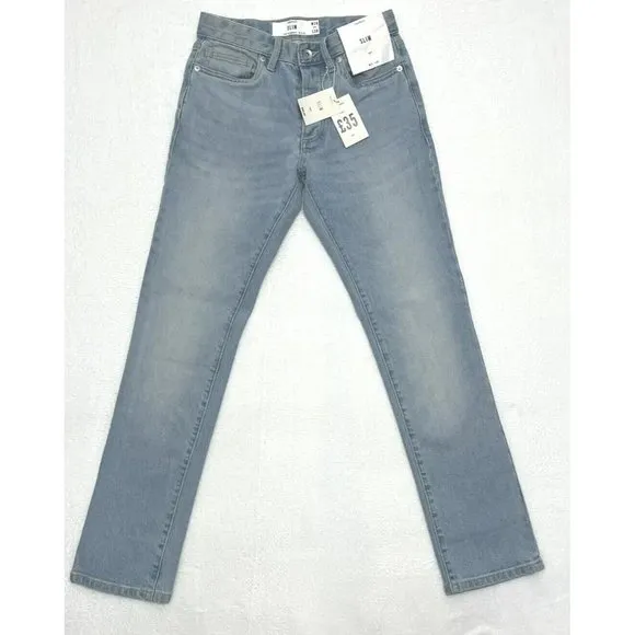 Topman Men's Slim Fit Size 28x30 Buttonfly Stretch Jeans
          
      NWT