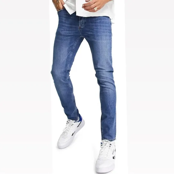 Top Man Stretch Skinny Jeans