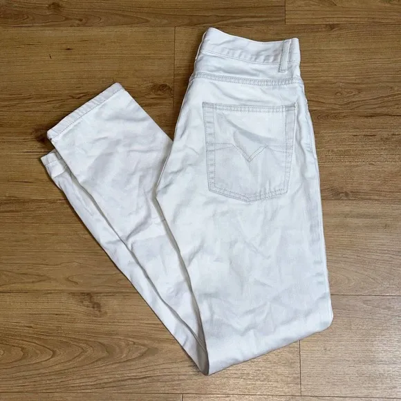 Topman Jeans Mens 28 X 30 Light Gray Denim Stretch Skinny Pants