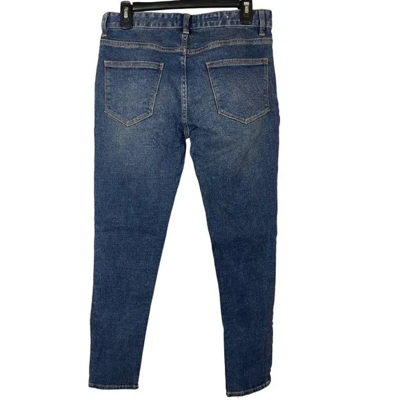 Topman Mens Jeans Size 30S  Stretch Skinny Button Fly 27in Inseam