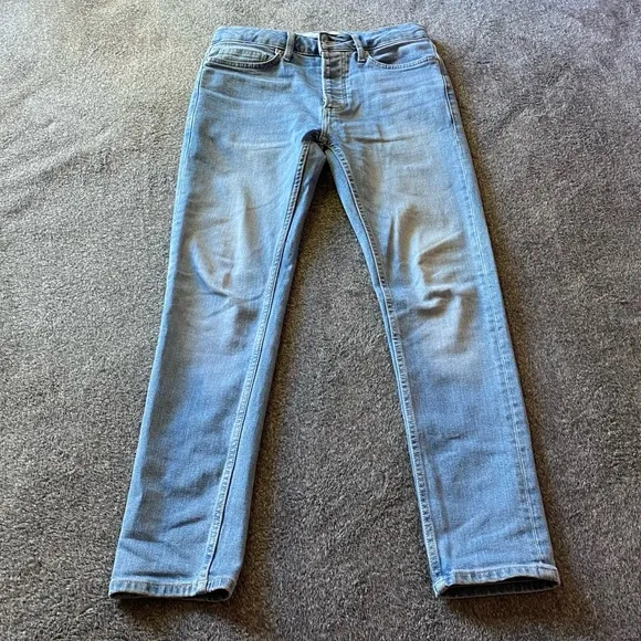 Topman stretch skinny blue jeans ( 30x30 )