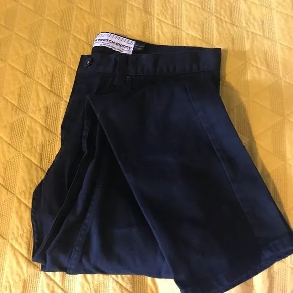 Topman Black Moto Super Stretch Skinny