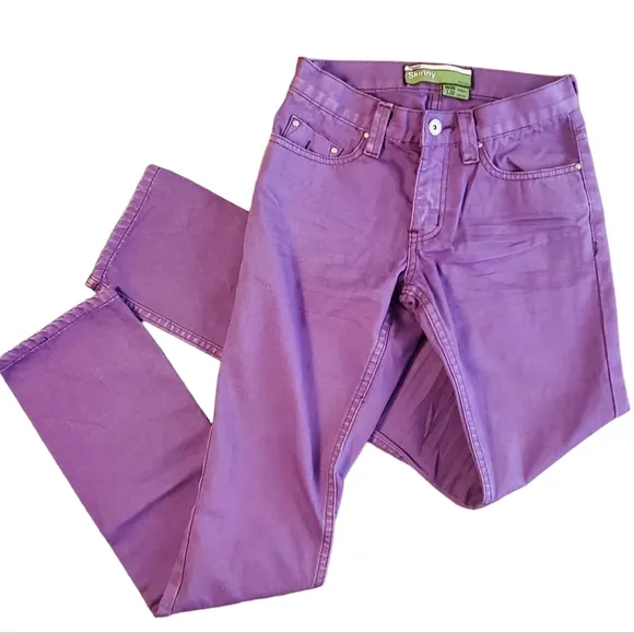 Topman PURPLE ROCKER JEANS SIZE 26