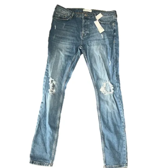 TOPMAN STRETCH SKINNY JEANS
          
      NWT