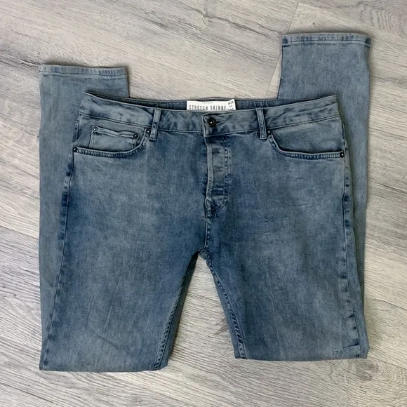 TOPSHOP STRETCH SKINNY JEANS
