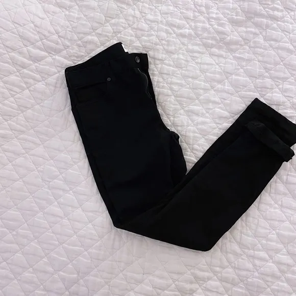 Top shop mens skinny jeans in black
