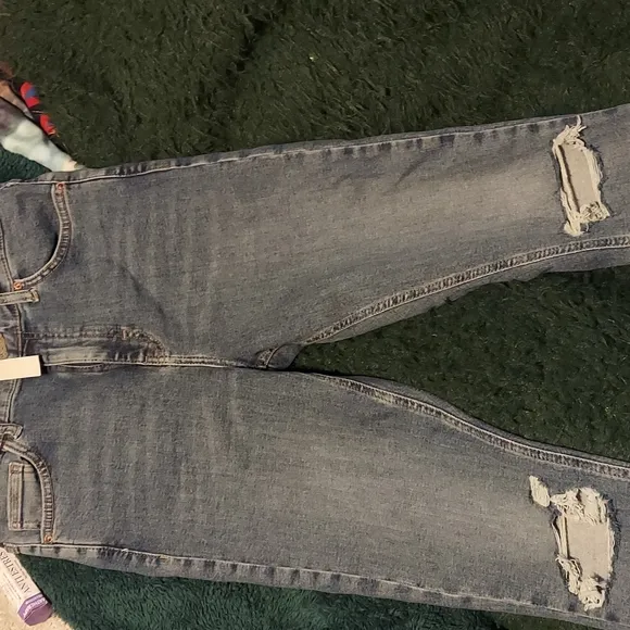New with tags ($75) jaimes distressed denim by topshop
          
      NWT