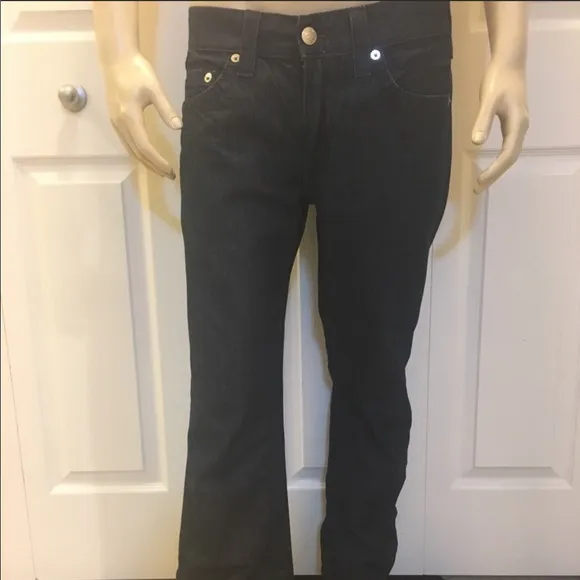 True Religion Bobby no pocket flap jeans