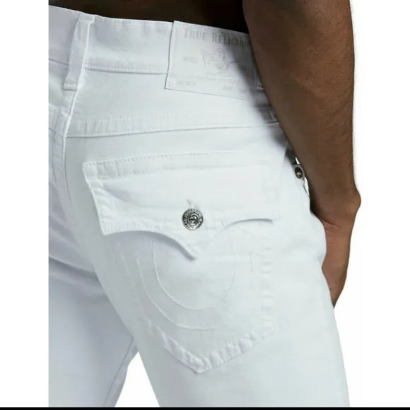 TRUE RELIGION WHITE RICKY JEAN