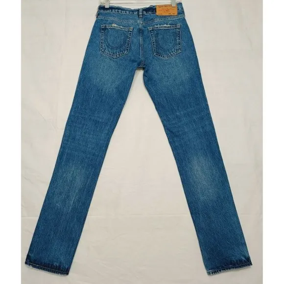 True Religion Rocco Relaxed Skinny Men's Size 28x34 Jeans