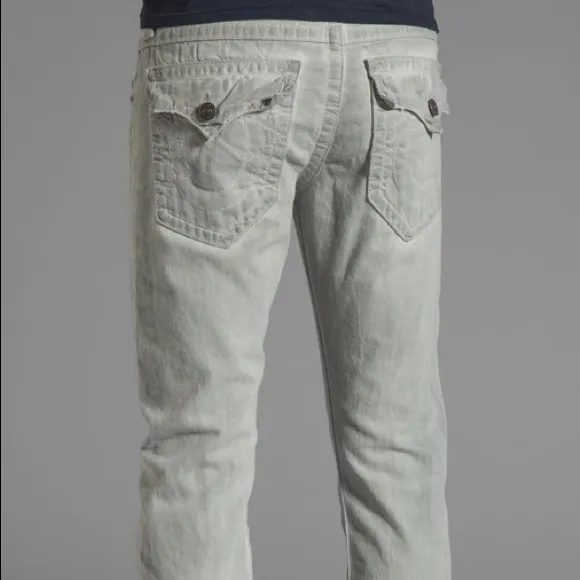 True Religion oil dyed Ricky str8 w/ pocket flap