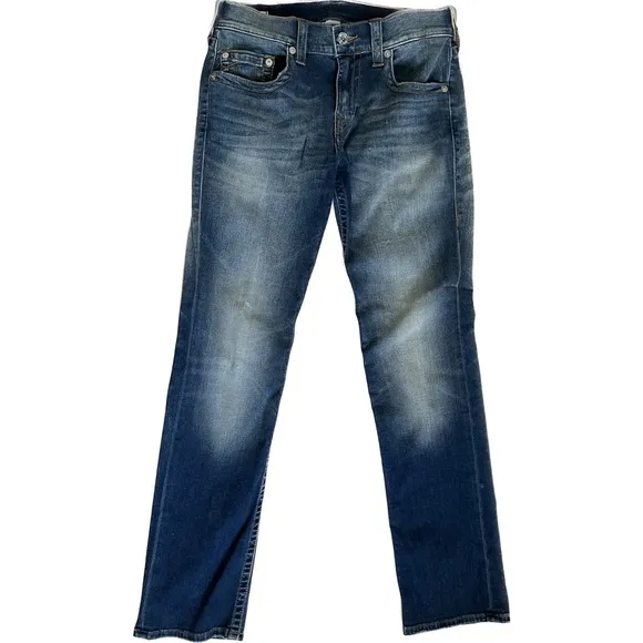 True Religion Ricky Relaxed Straight Jeans