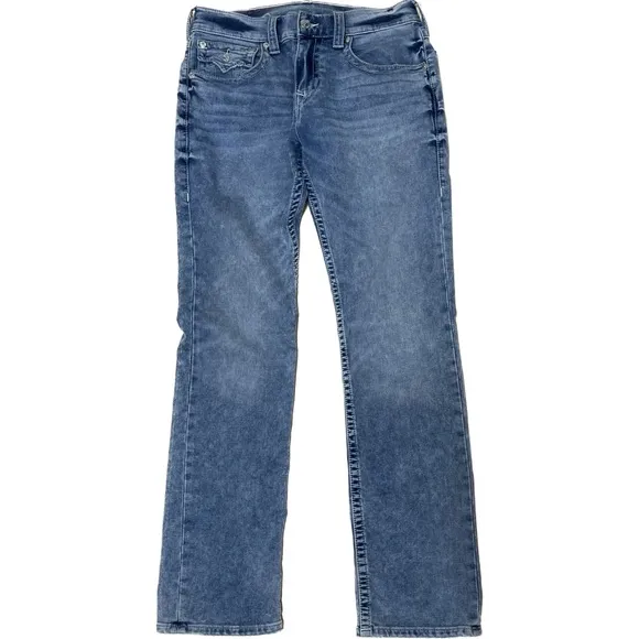 True Religion Ricky Relaxed Straight Jeans