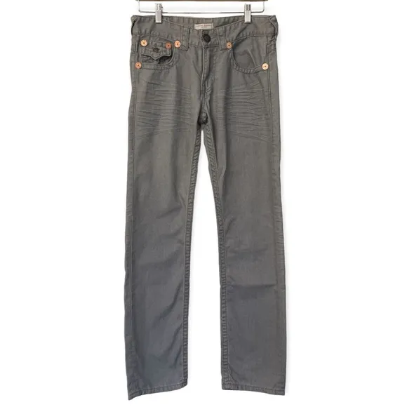 True Religion Straight Flap Jeans