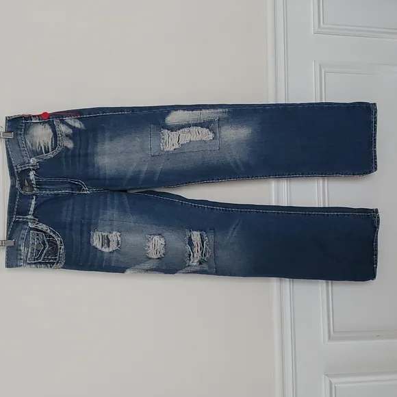 NWOT True Religion Ricky Relaxed Straight Jeans