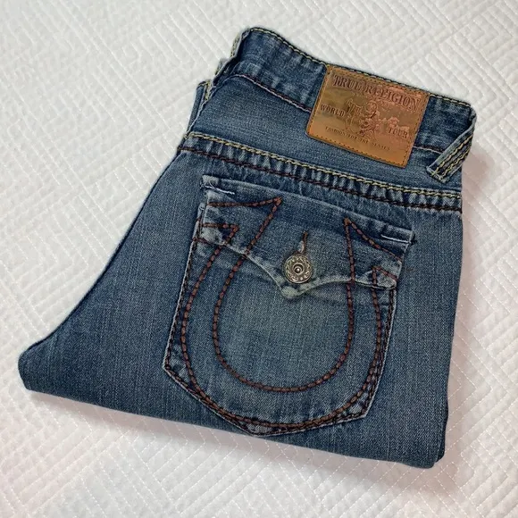 True Religion World Tour Limited Edition 0001-1205 Jeans, Men’s 34 Waist