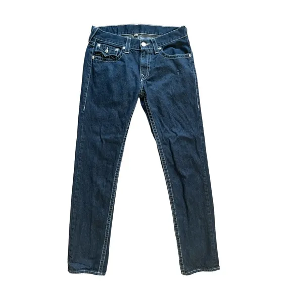 True Religion Mens Jeans Skinny Cotton Stretch Jeans Size 34
