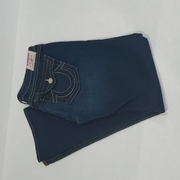 NWOT TRUE RELIGION "BILLY" MENS LOW RISE STRAIGHT JEANS SIZE 31