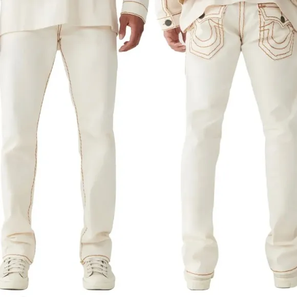 TRUE RELIGION RICKY SUPER T STITCH STRAIGHT JEAN