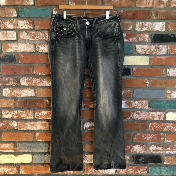 True Religion Joey Big T Distressed Jeans