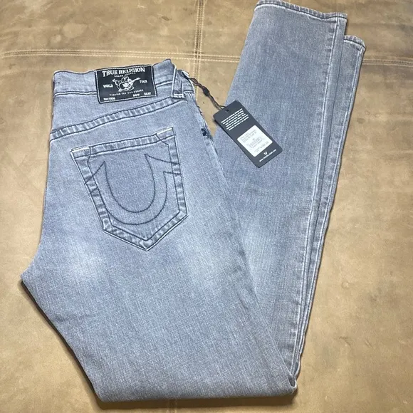 Men’s True Religion Skinny Jeans Rocco Relaxed 30 Stretch 30x34
          
      NWT