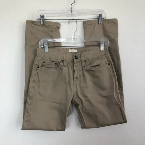 Unbranded UB 207 12.5oz Selvedge Khaki Beige Jeans