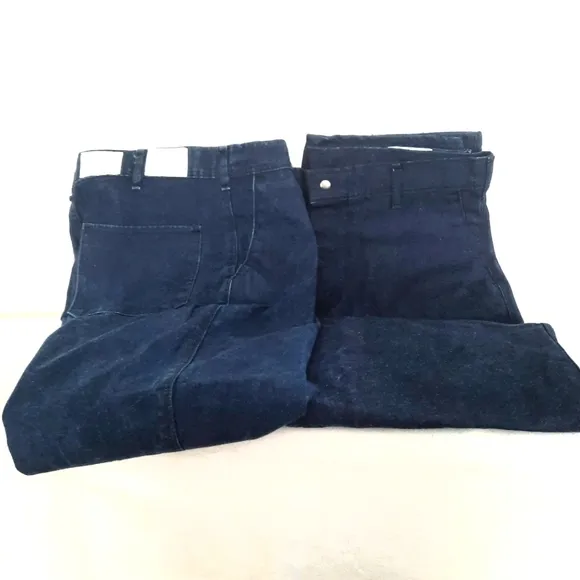 Men's Secondary Flame Retardant Outerwear Denim 38x32 Lot of 2