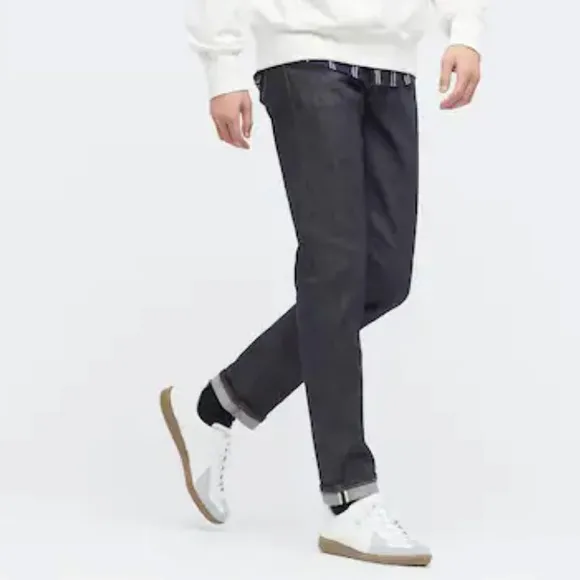 Uniqlo Slim Stretch Selvedge Jeans Size 33x32