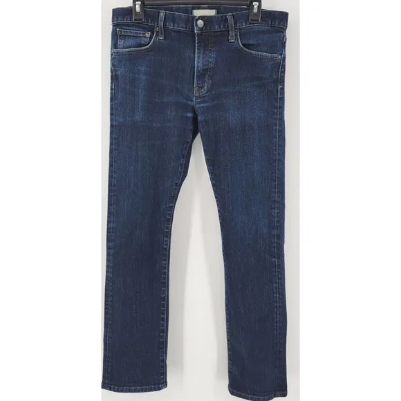 Uniqlo Men's Skinny Fit Jeans Medium Wash Blue Denim Size 31x32