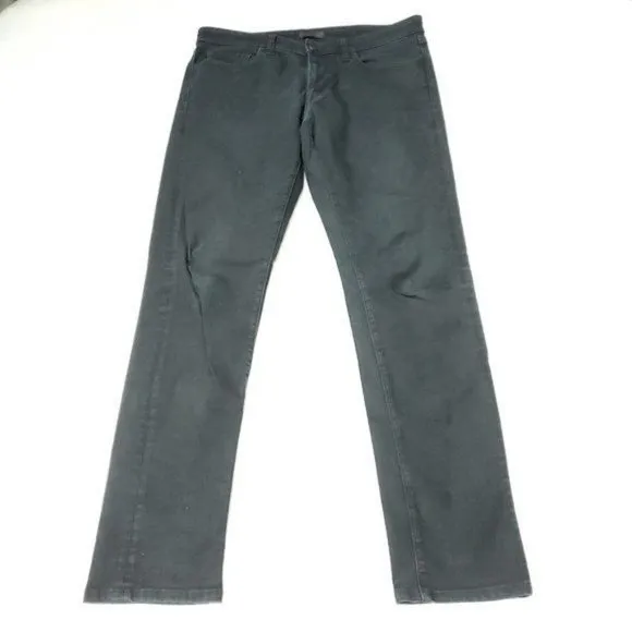 UNIQLO Slim Jeans  Mens Size 33x31 Measured   Black