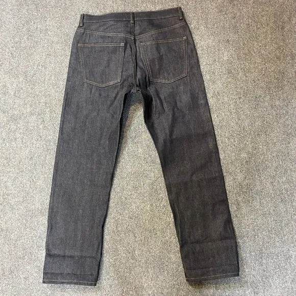 Uniqlo Jeans 32 x 30 Blue Zip Fly Selvedge NEW
          
      NWT