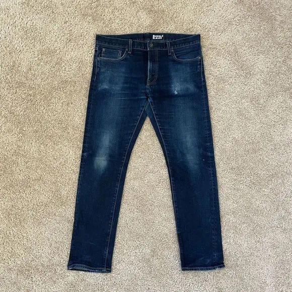 Uniqlo Slim Fit Distressed Jeans 35