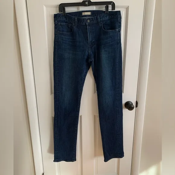 Uniqlo | Mens slim straight denim jeans size 33x34