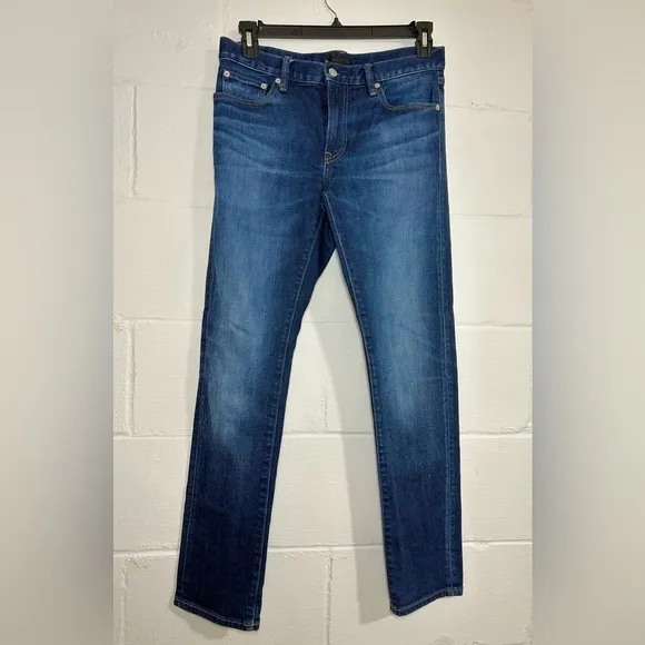 Uniqlo | Mens slim straight denim jeans size 33x34
