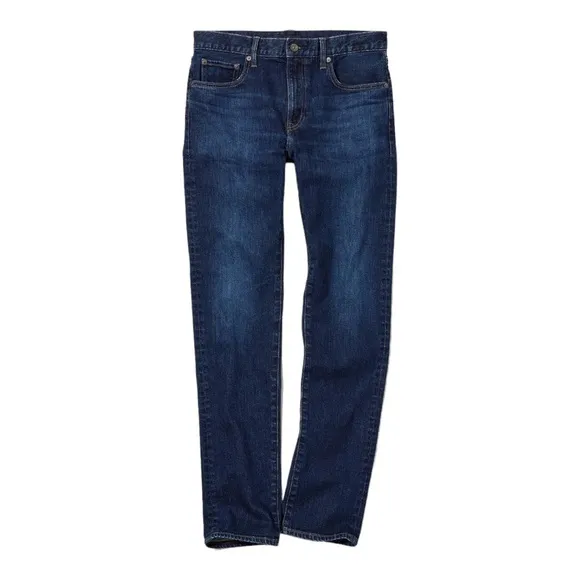 Mens Uniqlo Slim Straight Jeans w/ Kaihara 33x32