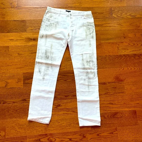 Valentino Men’s White Jeans