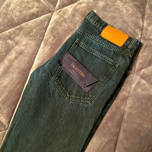 Valentino Slim Fit Jeans