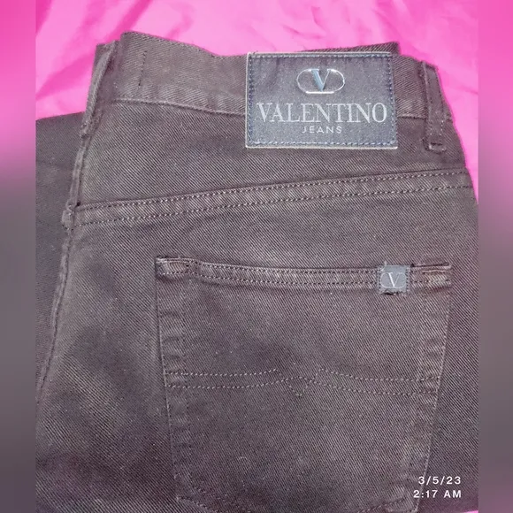 Black Valentino jeans