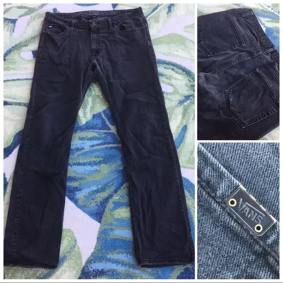 Vans Skateboarding Skinny Black Jeans