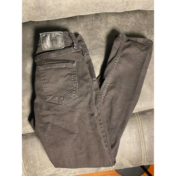 Vans Jeans Black 26*28 Tapered Leg