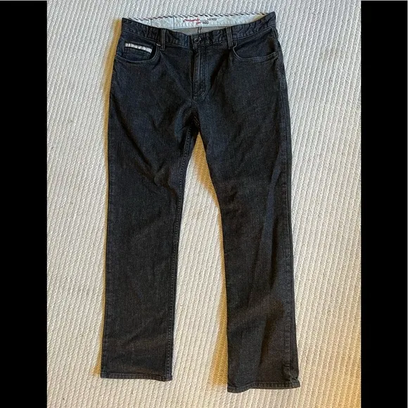 Vans black denim jeans size 36x30