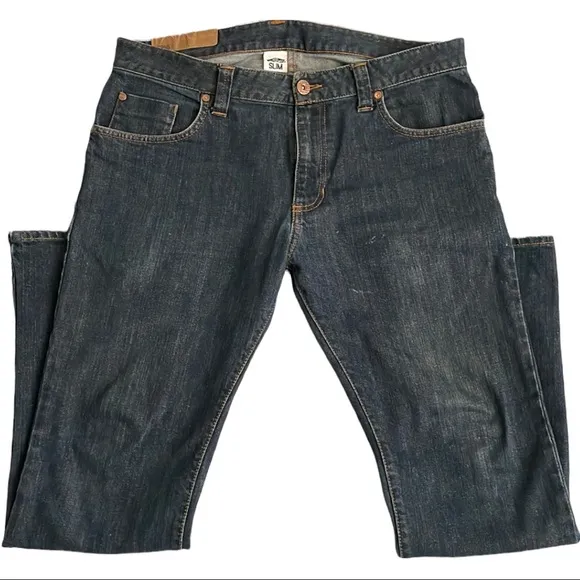 Vans Off The Wall 1966 Slim Straight Blue Jeans 32