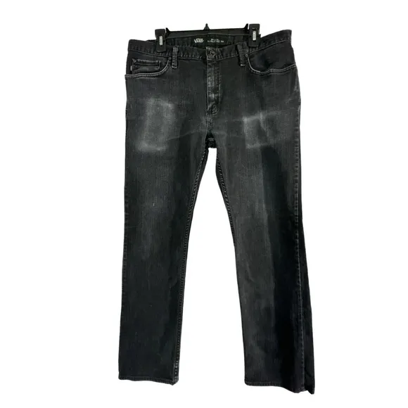 Vans Black Vintage Look 36x32 Men’s Jeans GUC #10296