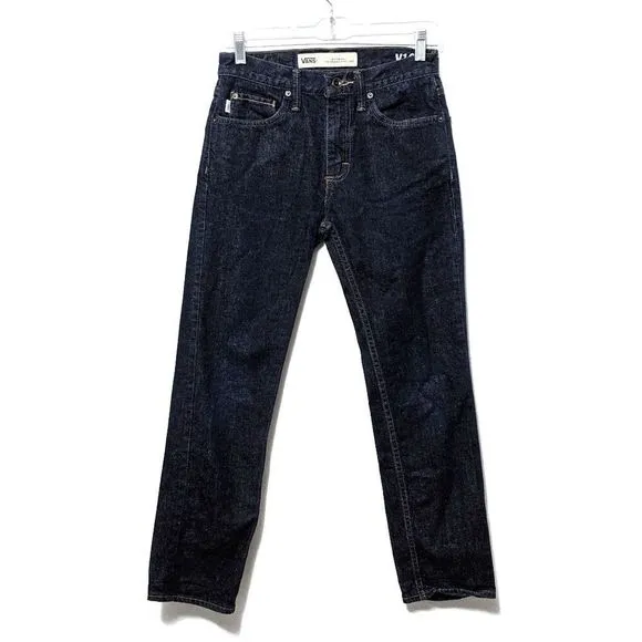 VANS Men's V16 Slim Jeans Dark Wash 28x28