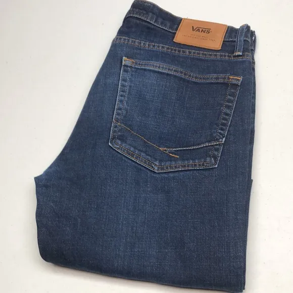 VINTAGE VANS SKATER STRAIGHT JEANS 33x29 😎