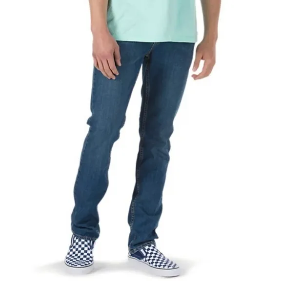 Vans V76 Skinny Jeans in Dark Wash Blue size 32 x 34