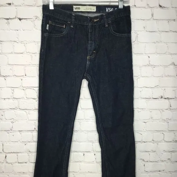 Vans V56 Standard Men's Dark Blue Straight Jeans Size.29