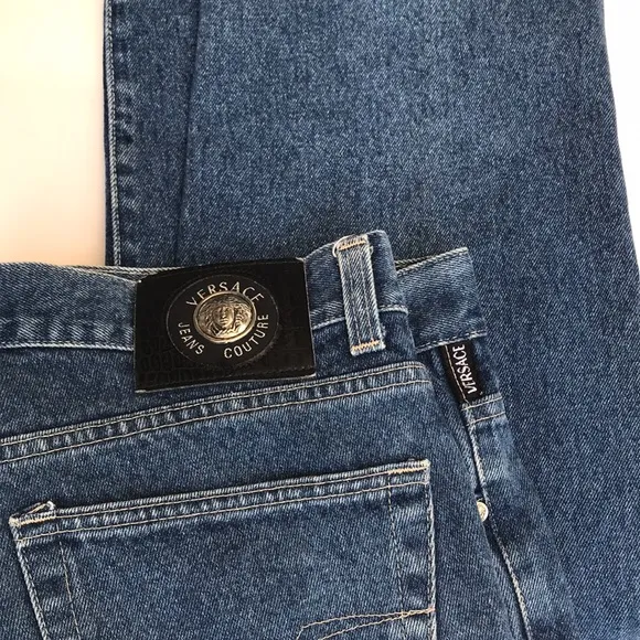 Vintage Versace men, relaxed fit jeans, Size 40