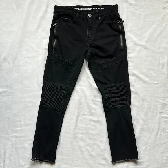 Versace 19V69 Italia V19-69 Abbigliamento Sportivo SRL Black Skinny Jeans